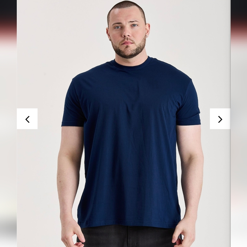 Built Different Deep Blue Crew Neck- 6XL